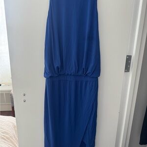 Elegant Blue Women's Dress